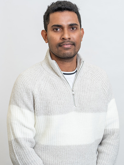 Portrait photograph of staff member, Venuka Kuruwita Arachchi-Don